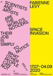 Space Invasion - Show & Statement Posters