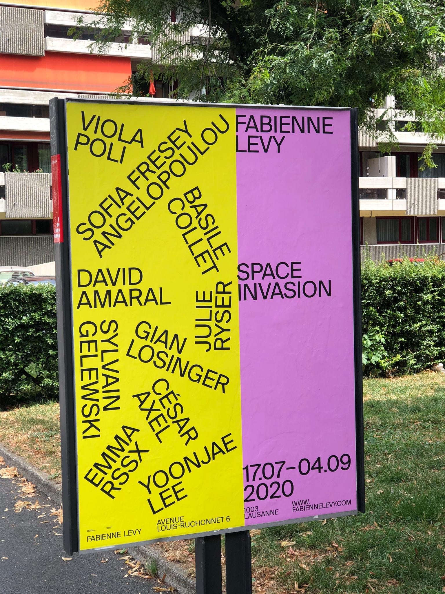 Space Invasion - Show & Statement Posters